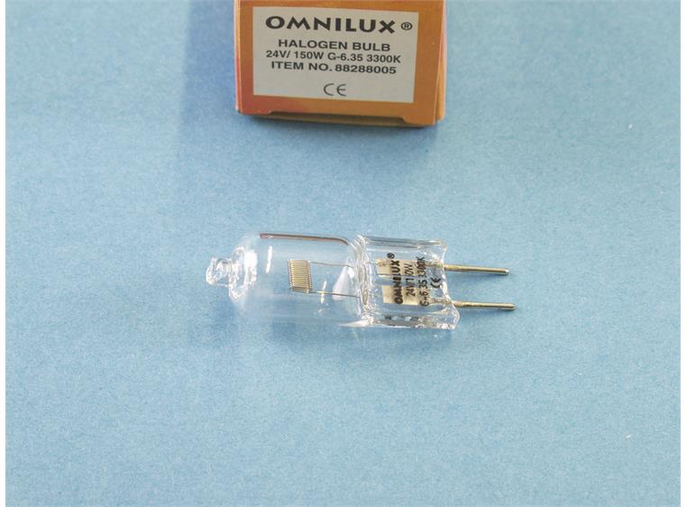 Omnilux FCS 24V/150W G-6.35 50h 3300K